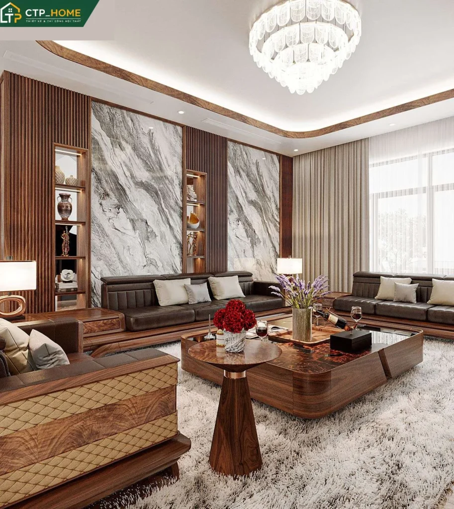 Thiết kế nội thất biệt thự Tân Phú 72m2 2 tầng hiện đại – CTP_HOME - Ảnh 1