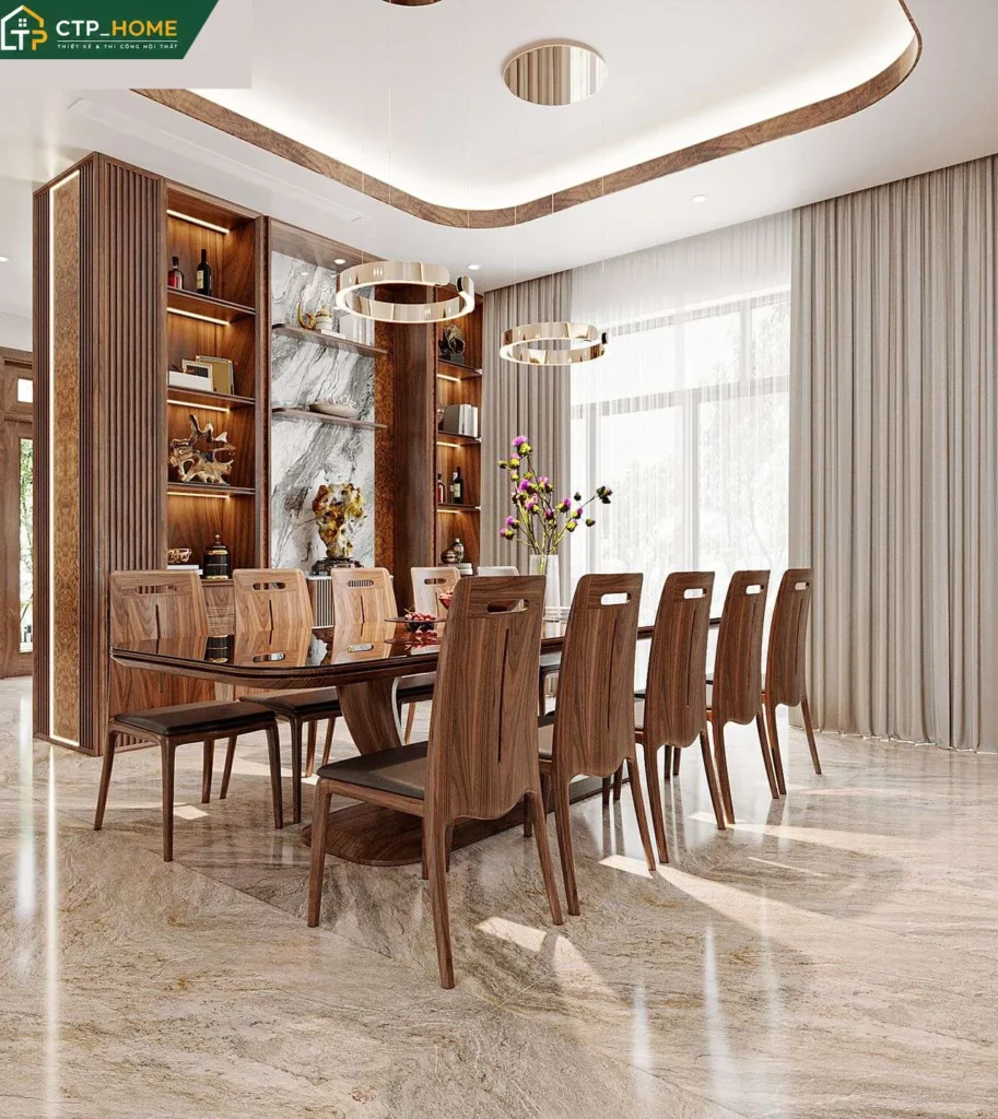Thiết kế nội thất biệt thự Tân Phú 72m2 2 tầng hiện đại – CTP_HOME - Ảnh 2