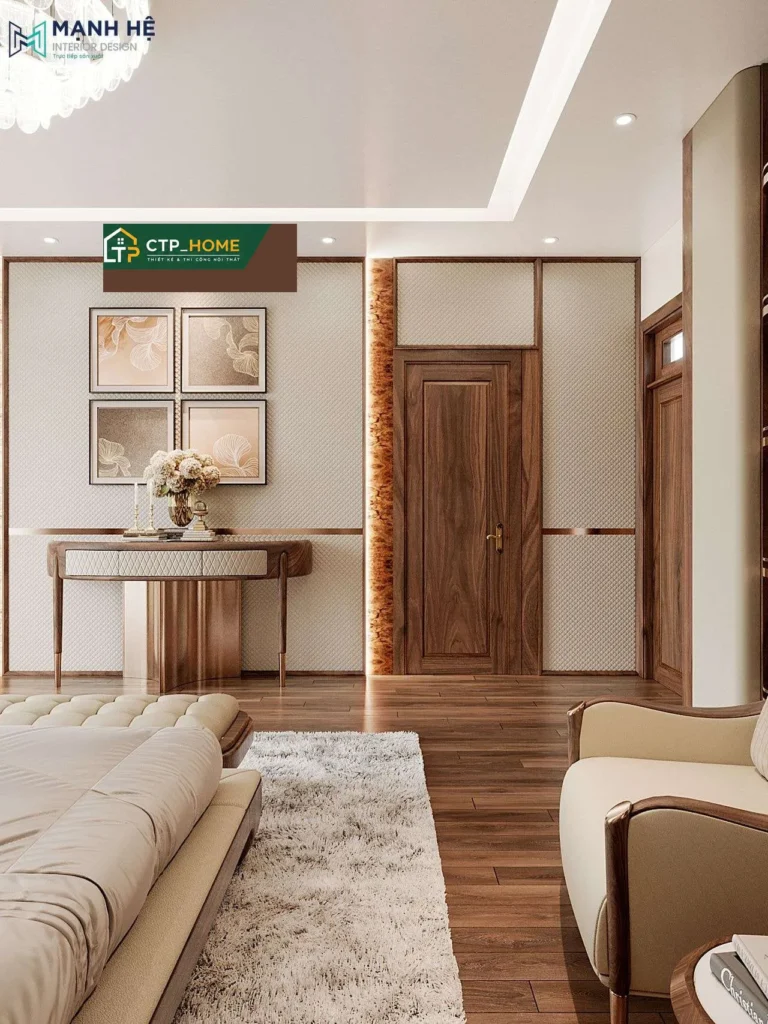 Thiết kế nội thất biệt thự Tân Phú 72m2 2 tầng hiện đại – CTP_HOME - Ảnh 6