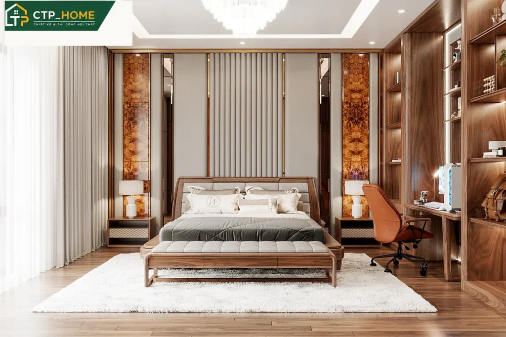 Thiết kế nội thất biệt thự Tiền Giang 3 tầng hiện đại – CTP_HOME - Ảnh 6