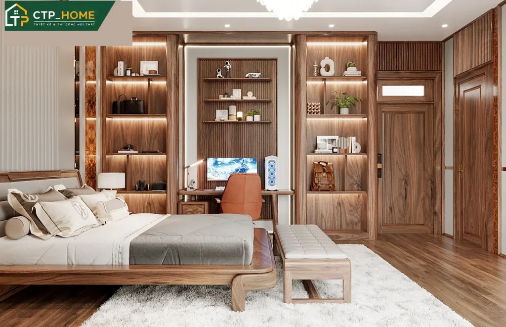 Thiết kế nội thất biệt thự Tiền Giang 3 tầng hiện đại – CTP_HOME - Ảnh 7