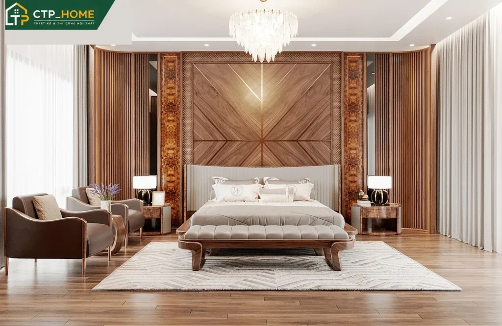 Thiết kế nội thất biệt thự Tiền Giang 3 tầng hiện đại – CTP_HOME - Ảnh 8