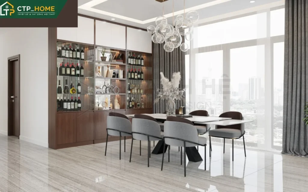 Thiết kế nội thất biệt thự Vũng Tàu 3 tầng hiện đại – Anh Thăng - Ảnh 3