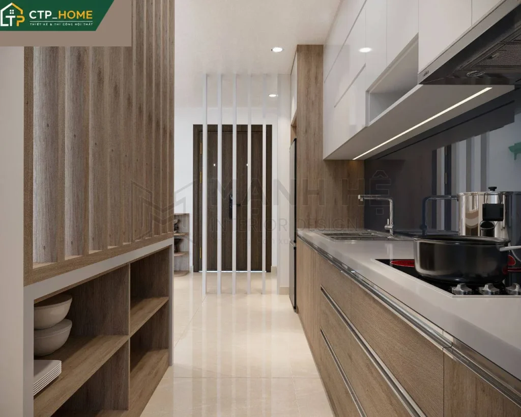 Thiết kế nội thất chung cư Golden Star 76m2 3PN hiện đại – CTP_HOME - Ảnh 1
