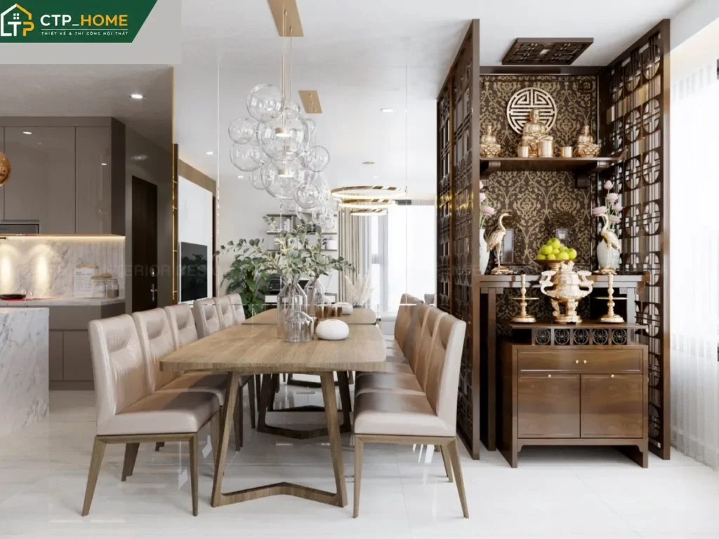 Thiết kế nội thất chung cư Kingdom 101 103m2 hiện đại tại Quận 10 - Ảnh 5