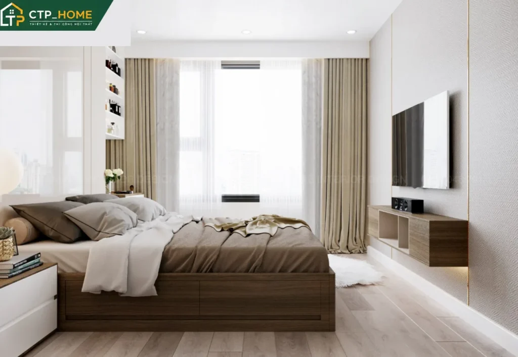 Thiết kế nội thất chung cư Kingdom 101 103m2 hiện đại tại Quận 10 - Ảnh 8