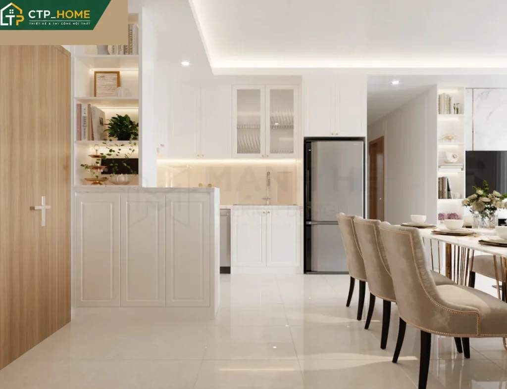 Thiết kế nội thất chung cư Lavita Charm 88m2 3 phòng ngủ hiện đại - Ảnh 4