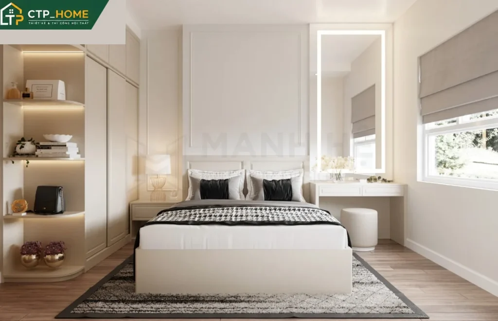 Thiết kế nội thất chung cư Lavita Charm 88m2 3 phòng ngủ hiện đại - Ảnh 7
