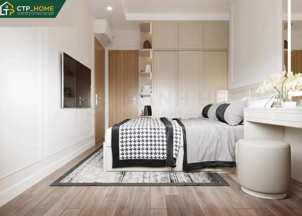Thiết kế nội thất chung cư Lavita Charm 88m2 3 phòng ngủ hiện đại - Ảnh 8