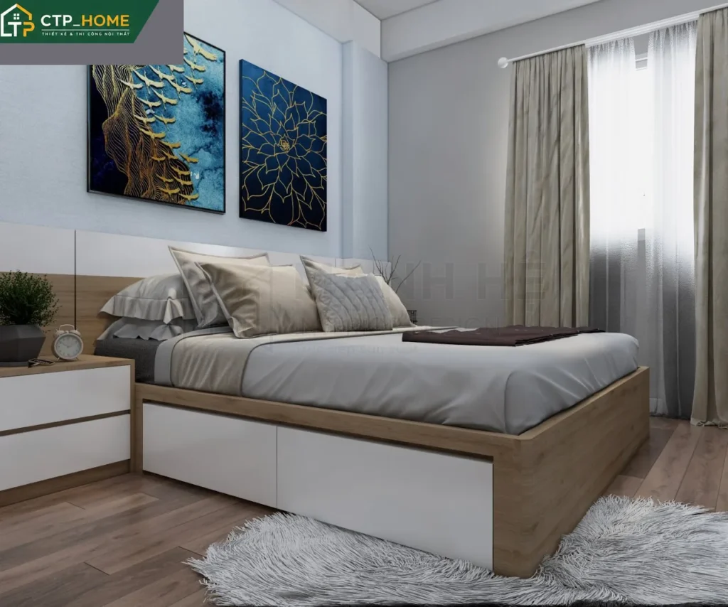 Thiết kế nội thất căn hộ mini Phan Thành 33m2 Quận Bình Thạnh - Ảnh 9