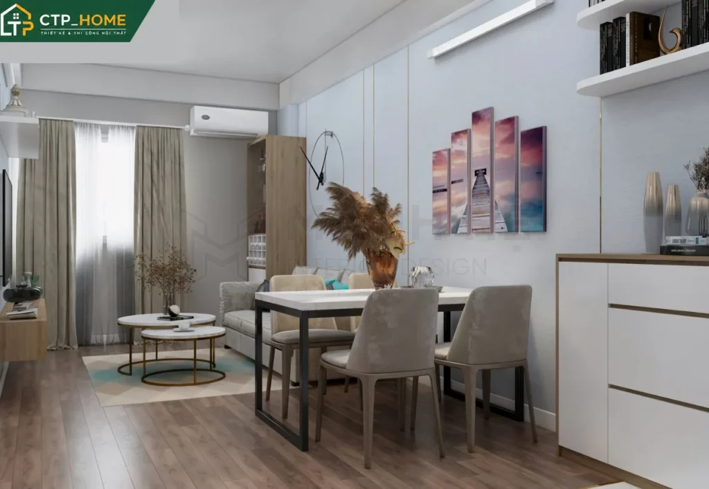 Thiết kế nội thất căn hộ mini Phan Thành 33m2 Quận Bình Thạnh - Ảnh 4