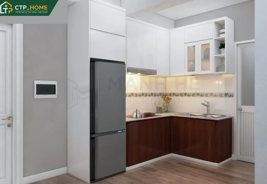 Thiết kế nội thất căn hộ mini Phan Thành 33m2 Quận Bình Thạnh - Ảnh 6
