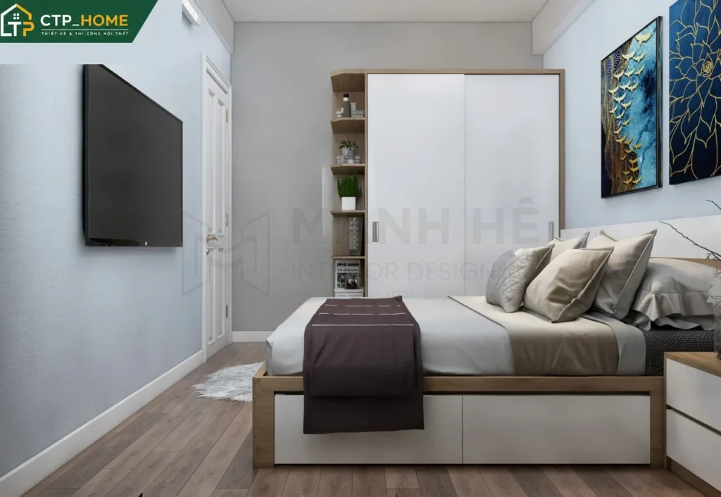 Thiết kế nội thất căn hộ mini Phan Thành 33m2 Quận Bình Thạnh - Ảnh 8