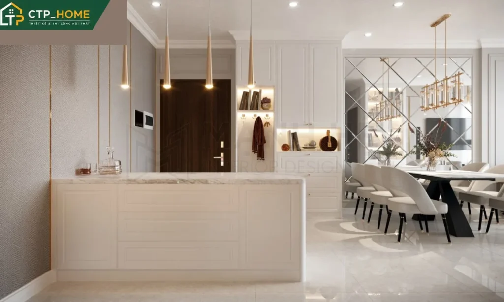 Thiết kế nội thất chung cư ST.Moritz 76m2 2 phòng ngủ hiện đại tại TP.HCM - Ảnh 8
