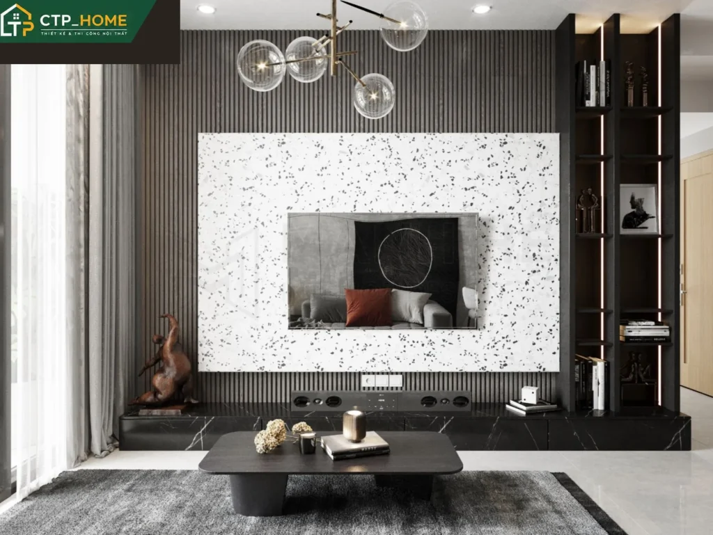 Thiết kế nội thất chung cư Emerald Celadon City 71m2 hiện đại – CTP_HOME - Ảnh 1