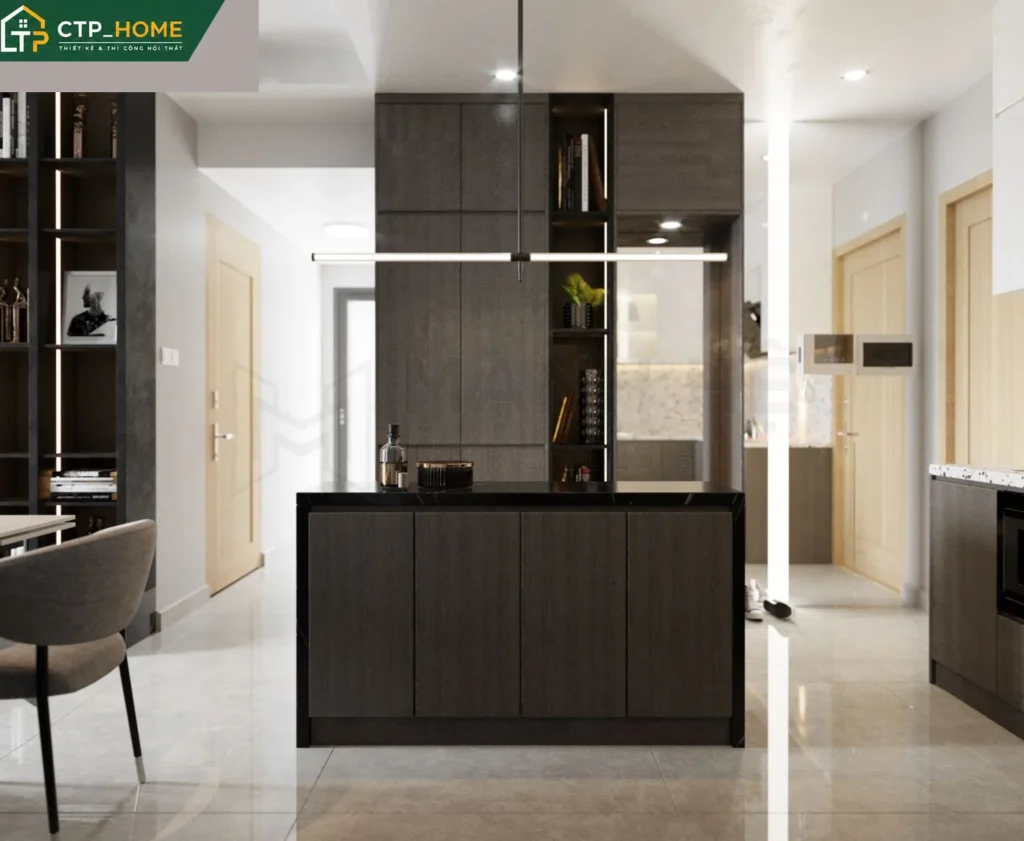 Thiết kế nội thất chung cư Emerald Celadon City 71m2 hiện đại – CTP_HOME - Ảnh 8