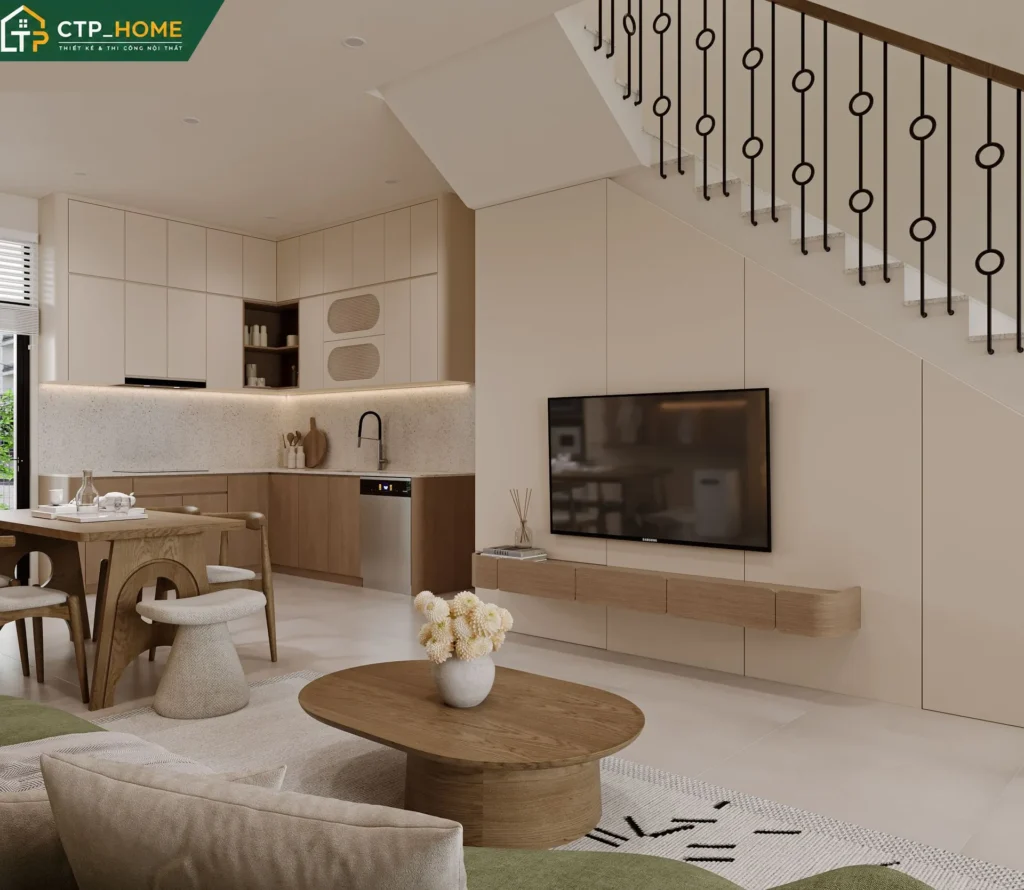 Thiết Kế Nội Thất Elite Life Tây Ninh 3 Tầng Hiện Đại – CTP_HOME - Ảnh 2
