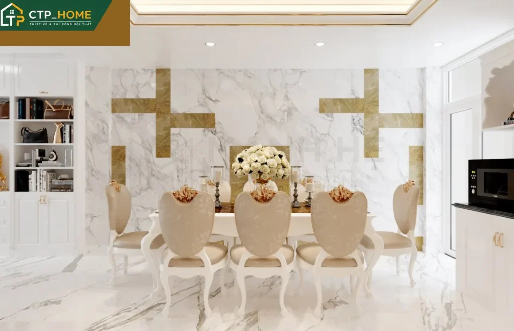 Thiết kế nội thất biệt thự Quận 7 4 tầng hiện đại – Anh Kiên - Ảnh 1