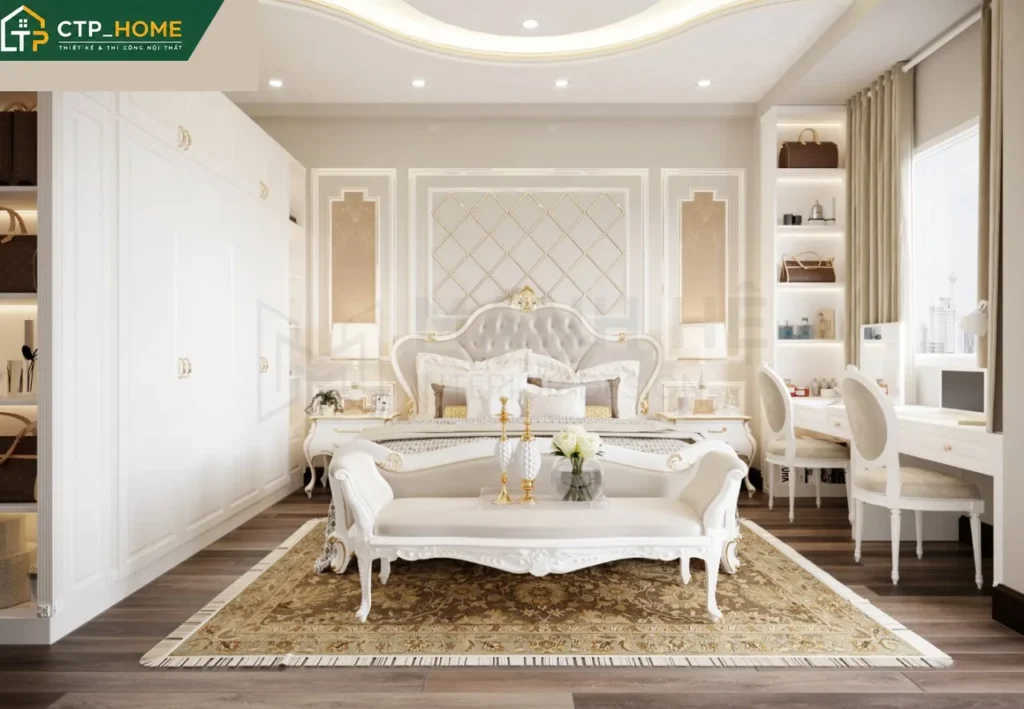 Thiết kế nội thất biệt thự Quận 7 4 tầng hiện đại – Anh Kiên - Ảnh 4