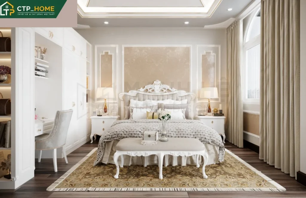 Thiết kế nội thất biệt thự Quận 7 4 tầng hiện đại – Anh Kiên - Ảnh 6