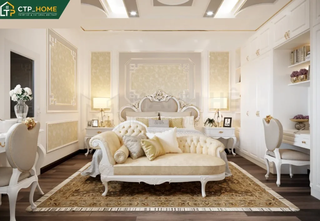 Thiết kế nội thất biệt thự Quận 7 4 tầng hiện đại – Anh Kiên - Ảnh 8