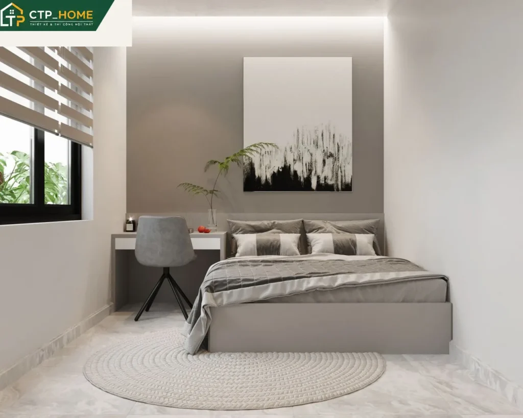 Thiết kế nội thất nhà phố Bình Dương 2 tầng hiện đại – Anh Đạt - Ảnh 9
