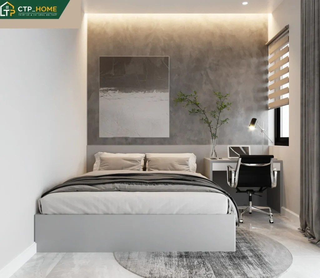 Thiết kế nội thất nhà phố Bình Dương 2 tầng hiện đại – Anh Đạt - Ảnh 4