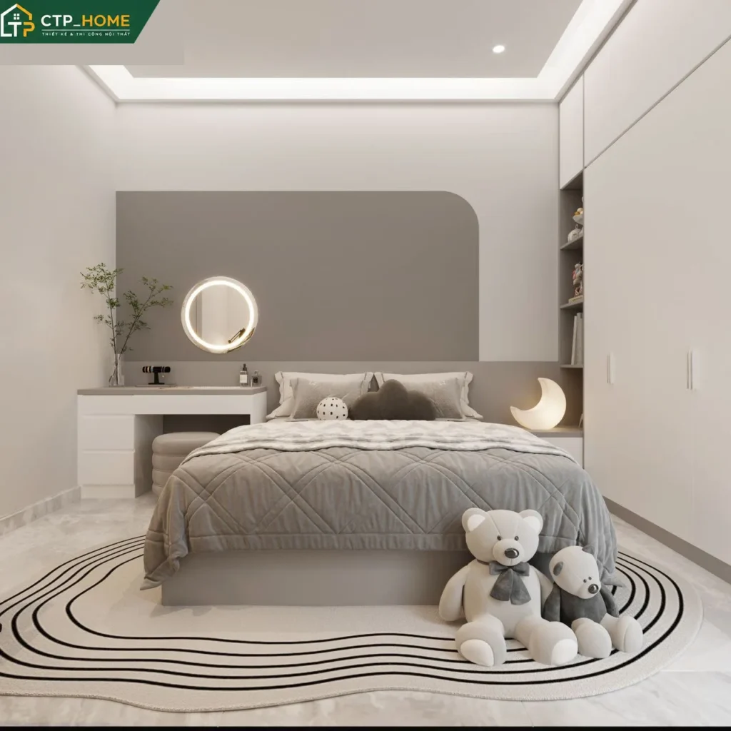 Thiết kế nội thất nhà phố Bình Dương 2 tầng hiện đại – Anh Đạt - Ảnh 5