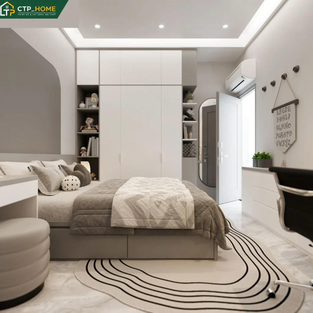 Thiết kế nội thất nhà phố Bình Dương 2 tầng hiện đại – Anh Đạt - Ảnh 6