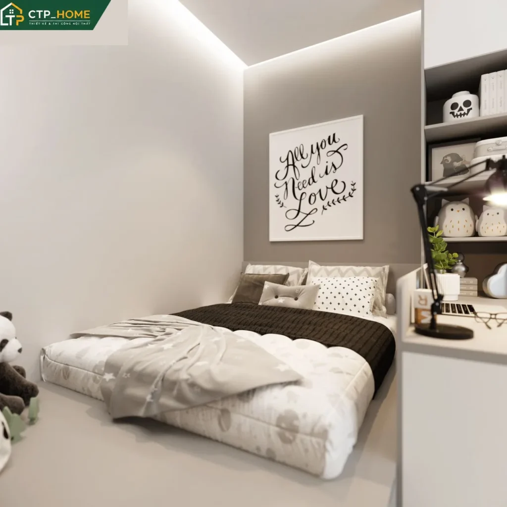 Thiết kế nội thất nhà phố Bình Dương 2 tầng hiện đại – Anh Đạt - Ảnh 7