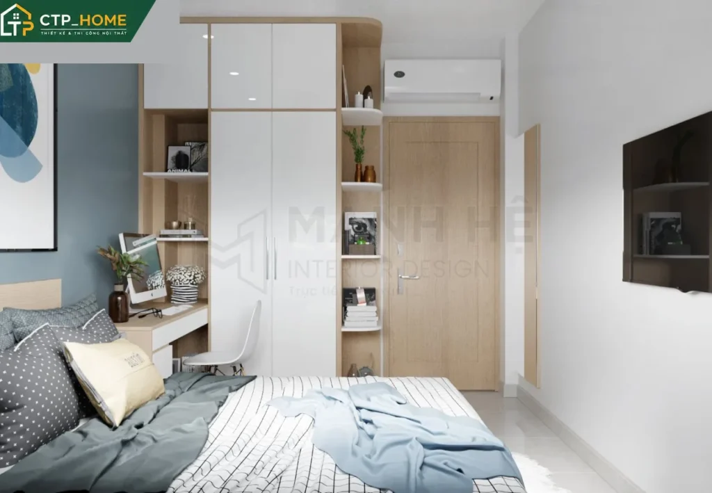 Thiết kế nội thất nhà phố Thủ Đức 150m2 – Anh Huân – 3 tầng hiện đại - Ảnh 9
