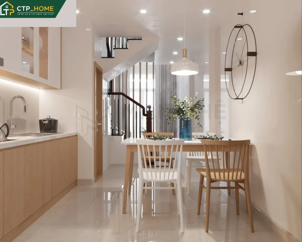 Thiết kế nội thất nhà phố Thủ Đức 150m2 – Anh Huân – 3 tầng hiện đại - Ảnh 3