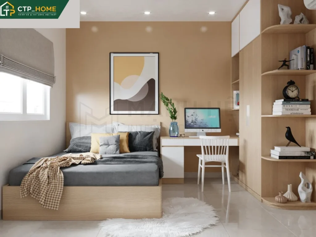 Thiết kế nội thất nhà phố Thủ Đức 150m2 – Anh Huân – 3 tầng hiện đại - Ảnh 7