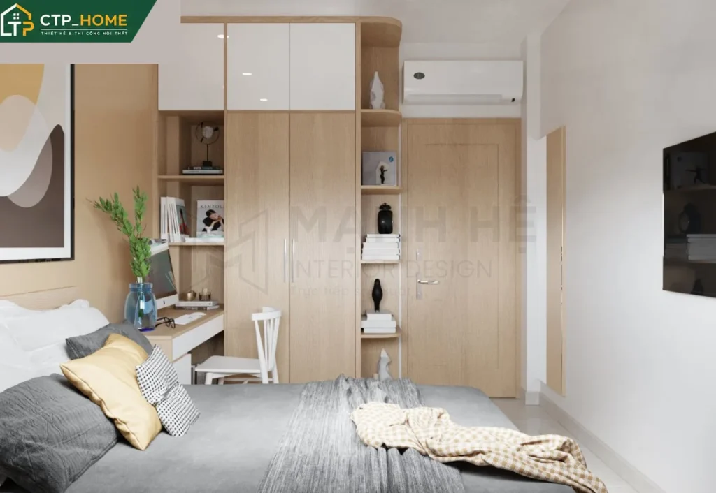 Thiết kế nội thất nhà phố Thủ Đức 150m2 – Anh Huân – 3 tầng hiện đại - Ảnh 8