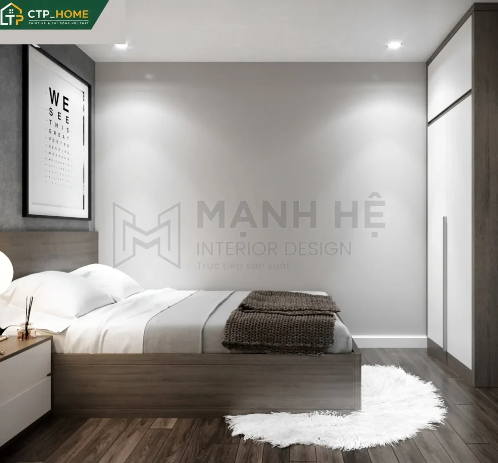 Thiết kế nội thất nhà phố 2PN Anh Năm Hóc Môn – CTP_HOME - Ảnh 9