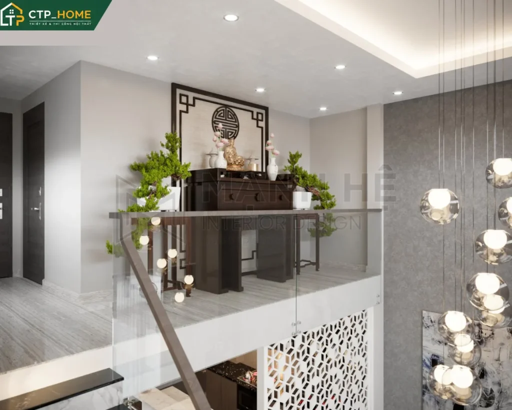 Thiết kế nội thất nhà phố 2PN Anh Năm Hóc Môn – CTP_HOME - Ảnh 6