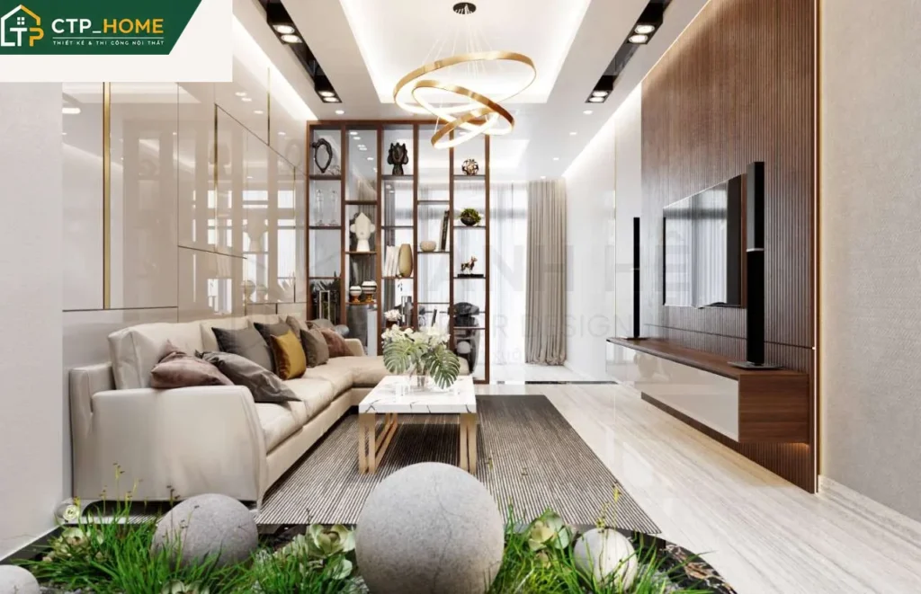 Thiết kế nội thất nhà phố Bình Định 150m2 – 4 tầng hiện đại - Ảnh 1