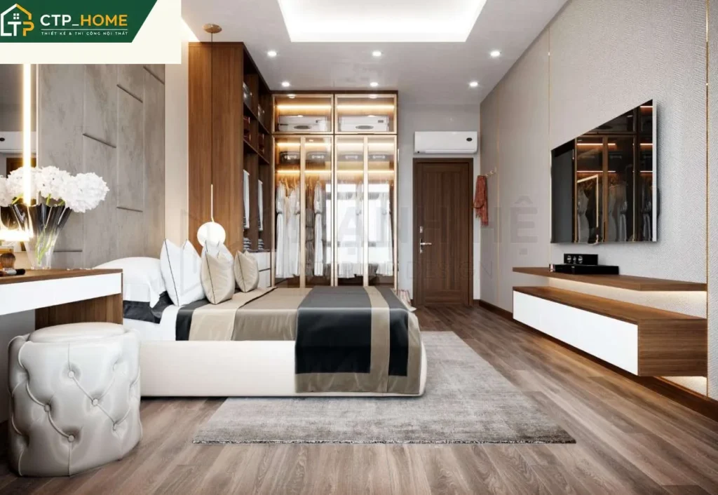 Thiết kế nội thất nhà phố Bình Định 150m2 – 4 tầng hiện đại - Ảnh 6