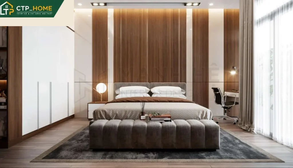 Thiết kế nội thất nhà phố Bình Định 150m2 – 4 tầng hiện đại - Ảnh 7