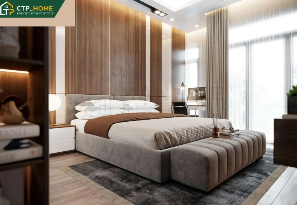 Thiết kế nội thất nhà phố Bình Định 150m2 – 4 tầng hiện đại - Ảnh 8