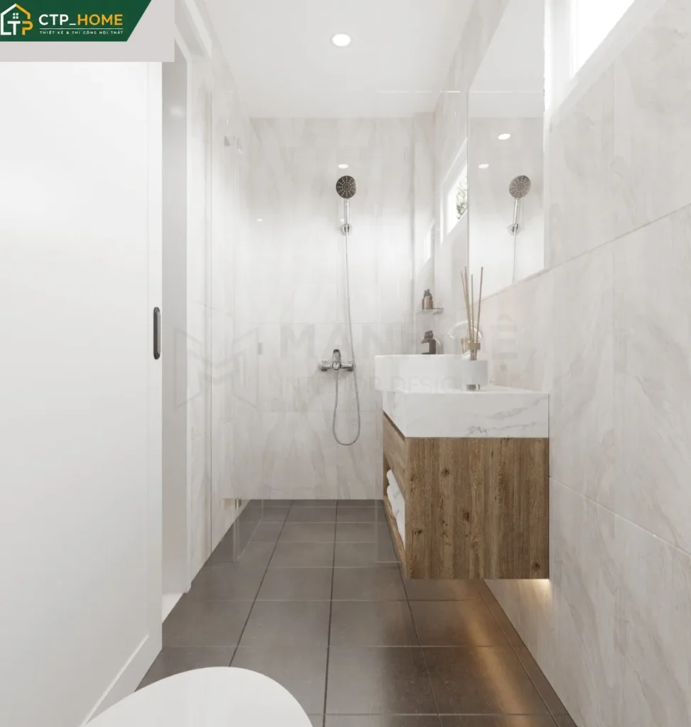 Thiết kế nội thất nhà phố Bình Thạnh 150m2 3 tầng hiện đại – CTP_HOME - Ảnh 9