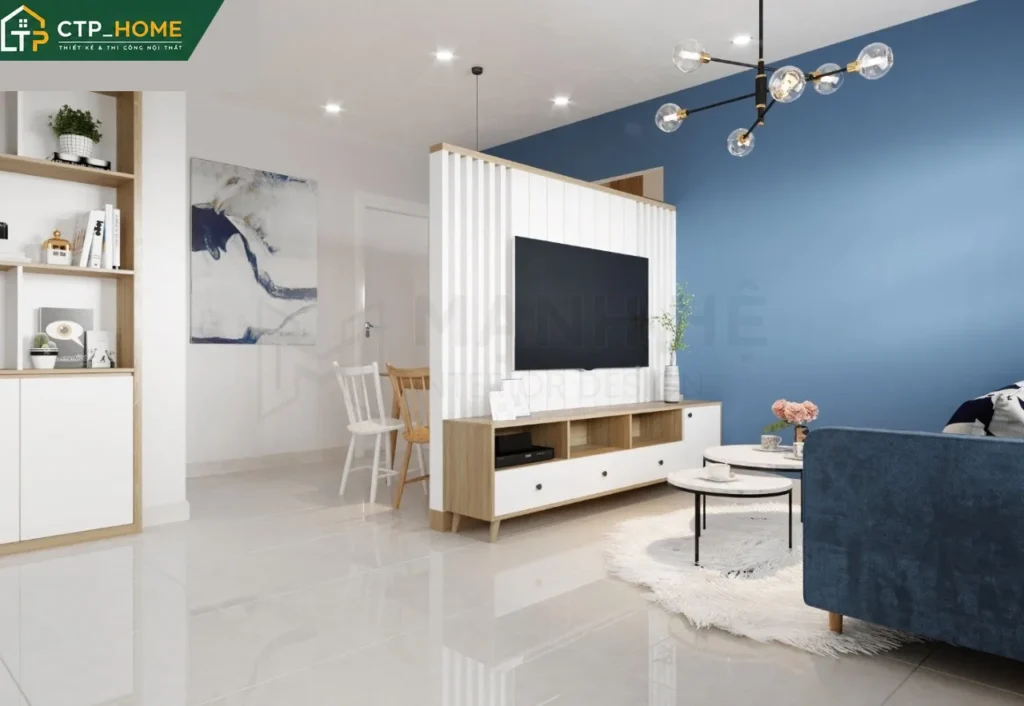 Thiết kế nội thất nhà phố Bình Thạnh 150m2 3 tầng hiện đại – CTP_HOME - Ảnh 1