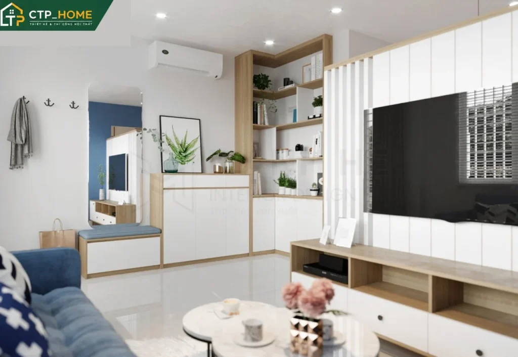 Thiết kế nội thất nhà phố Bình Thạnh 150m2 3 tầng hiện đại – CTP_HOME - Ảnh 3