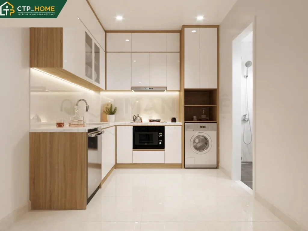 Thiết kế nội thất nhà phố Bình Thạnh 150m2 3 tầng hiện đại – CTP_HOME - Ảnh 5