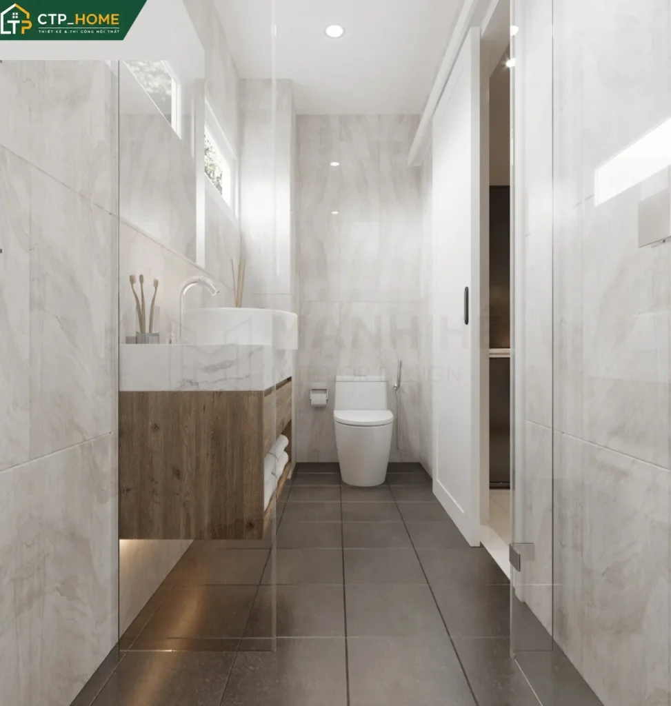 Thiết kế nội thất nhà phố Bình Thạnh 150m2 3 tầng hiện đại – CTP_HOME - Ảnh 8