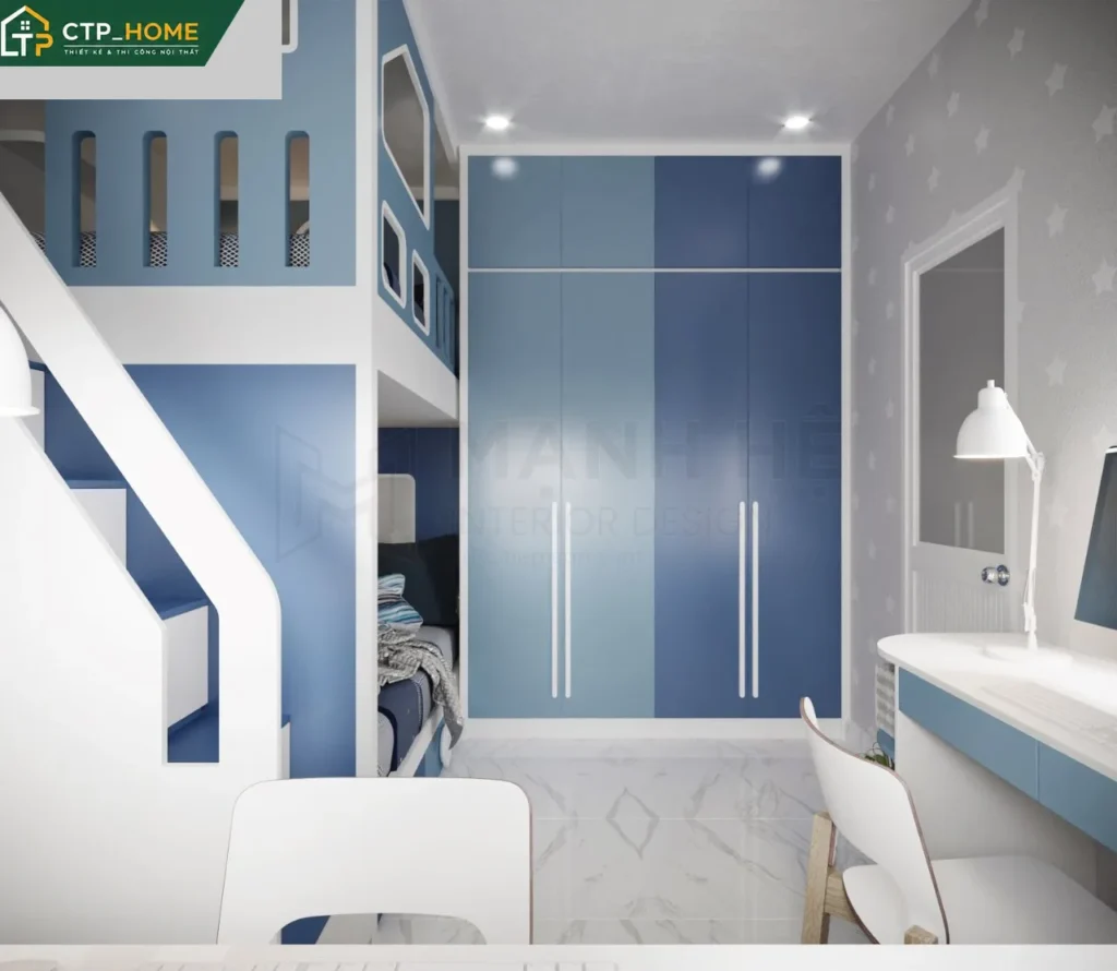 Thiết kế nội thất nhà phố Bình Tân 150m2 – 3 tầng hiện đại cho chú Tân - Ảnh 9