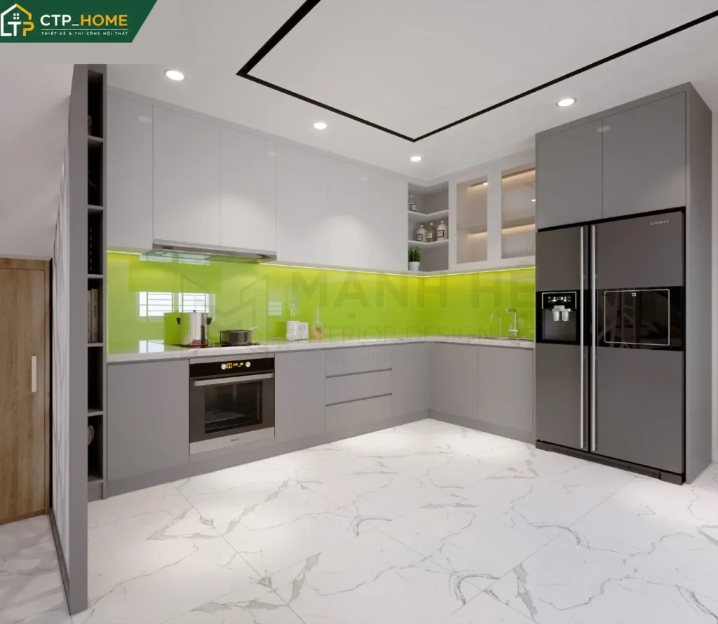 Thiết kế nội thất nhà phố Bình Tân 150m2 – 3 tầng hiện đại cho chú Tân - Ảnh 2