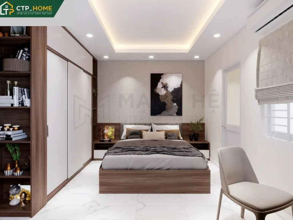 Thiết kế nội thất nhà phố Bình Tân 150m2 – 3 tầng hiện đại cho chú Tân - Ảnh 3