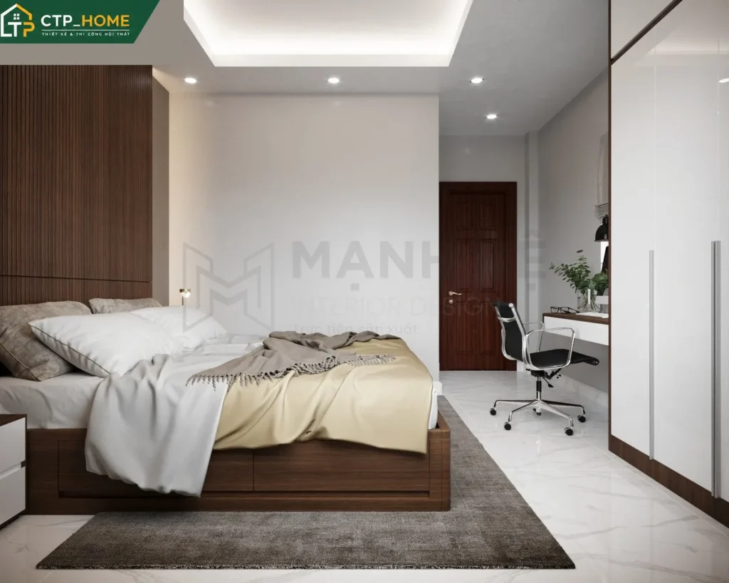 Thiết kế nội thất nhà phố Bình Tân 150m2 – 3 tầng hiện đại cho chú Tân - Ảnh 5