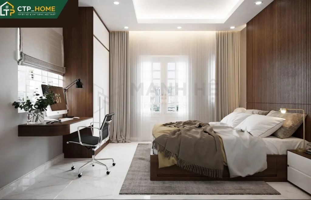Thiết kế nội thất nhà phố Bình Tân 150m2 – 3 tầng hiện đại cho chú Tân - Ảnh 7